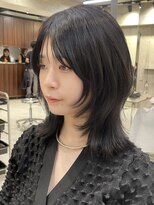 サイン 表参道(SIGN)&nbsp;韓国ヘアグレージュカラーブリーチ無し髪質改善イヤリングカラー