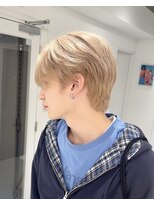 メンズペレ 渋谷(MEN'S PELE)&nbsp;ニュアンスパーマ/韓国マッシュ/スパイキーショート/渋谷