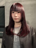 ガレージ バイ グリーン 原宿 表参道(Garage by green)&nbsp;【MIIMAN】ツヤ感ワインレッドカラー