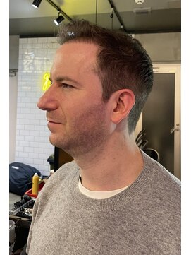 フランクスバーバーリザーブ 人形町店(FRANK’S BARBER RESERVE) ナチュラルアップバングS