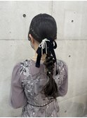 タイト編み下ろしアレンジ