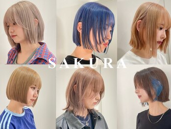 SAKURA omotesando 表参道店 【サクラ オモテサンドウ ボブ インナーカラー】