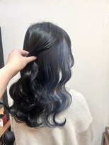 キャラ 池袋本店(CHARA)&nbsp;ジーンズカラーがお洒落【インナーカラー/インナーカラー】