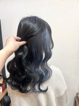 キャラ 池袋本店(CHARA) ジーンズカラーがお洒落【インナーカラー/インナーカラー】