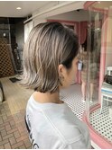 【原田】ハイライト　グラデーション　ホワイトベージュ