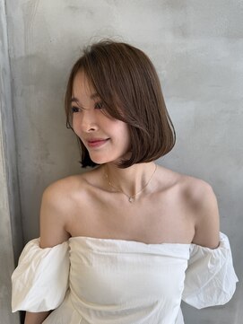 ロンドルーチェ 心斎橋(Lond luce) 大人ガーリー×似合わせカット【髪質改善/縮毛矯正】