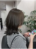 【ADORE横浜】オリーブグレー×ミディアムレイヤー