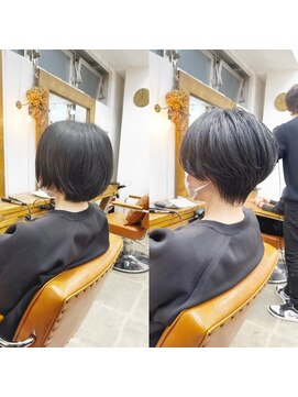 ニューラインギンザ(New-Line 銀座) 丸みショート(金子涼)