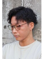 ハニー(HONEY)&nbsp;縦落ちツイスパ/岡崎メンズパーマ/岡崎メンズカット