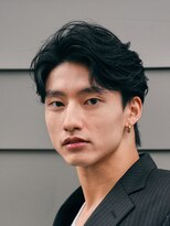 テン 心斎橋(tenn.)&nbsp;心斎橋フェザーパーマフェザーショートセンターパート20代緩め