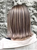 髪質改善/ハイライト/ブリーチ/ベージュ/レイヤーカット/韓国
