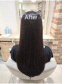 縮毛矯正×髪質改善