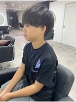 グランドライン(GRAND LINE)&nbsp;《GRANDLINE友田千栄》黒髪メンズマッシュ　韓国ヘア