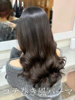 アミー 銀座(Ammy) コテ巻き風パーマ/韓国風パーマ/レイヤーカット/ケアパーマ