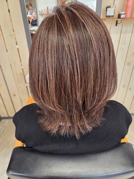 ライズ ヘア ブランド 豊中店(RISE HAIR BRAND) ハイライトくびれミディ