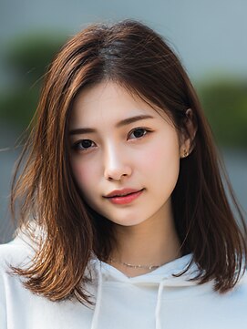 王道愛されミディ × ピュアブラウン