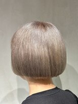 ステラ(STELLA)&nbsp;丸みボブ×グレージュ