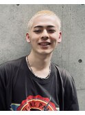 おしゃれボウズ　ハイトーン　スパイキーショート　ストリート