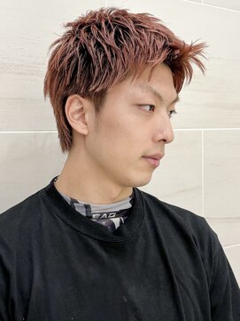 ピークアブー 銀座中央通り(PEEK-A-BOO) 爽やかメンズショート/低めツーブロ/刈り上げない