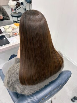 リノ(Lino) 縮毛矯正/モカブラウン/