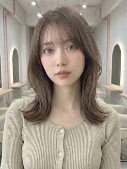グルグル 妙典店(GULGUL)の写真/毛先数ミリ単位にこだわり小顔見せを創る"顔周りカット"でワンランク上のスタイルへ*[妙典駅/市川］
