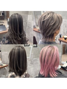 ロカフェローズ 横浜 桜木町(LOCA FELLOWS)の写真/《ブリーチダブルカラーが得意です*》”質感”にもこだわったデザインカラーを作ります