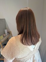 シスイ(sisui)&nbsp;柔らかピンクカラー/内巻きレイヤー
