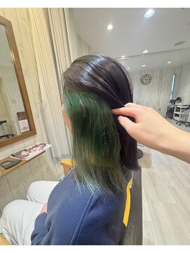 ミュミュ(mu-mu) インナーグリーンイメチェン