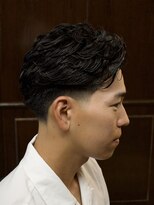 ザバーバー 渋谷(THE BARBER)&nbsp;短髪フェード+フェザーパーマ