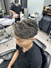 ラックス(LAX)&nbsp;ニュアンスパーマ、ハイライト