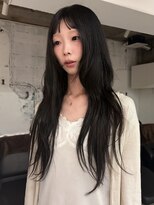 ヨーク(YOKE)&nbsp;フェイスレイヤーおん眉baby bangグレージュ