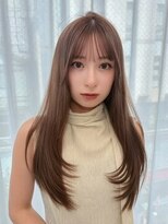 センネ 大野城(Senne)&nbsp;大野城/竹下レイヤーカット/グレージュ/ハッシュカット/ウルフ