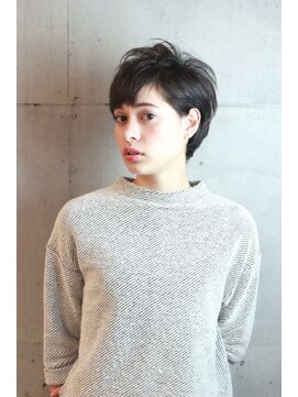 レンジシ オモテサンドウ(RENJISHI omotesando) トップがふわっとしたベリーショート　《RENJISHI》
