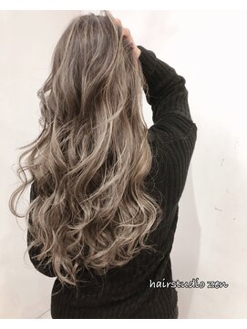 ヘアースタジオゼン アドバンス(hair studio Zen advance) 外国人風ハイライトMIXデザイン