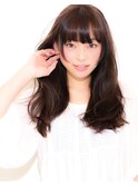 ナチュラル・アッシュ小顔ロングstyle