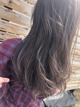ランプ ヘアスタジオ(LAMP Hair Studio) ハイライト＋グレーパープルカラー