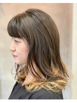 テトヘアー(teto hair)&nbsp;medium［インナーブリーチインナーカラーデザインカラー］