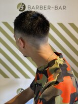 バーバーバー アカバネ(BARBER-BAR AKABANE) BARBER-BARで夏のフェードスタイル