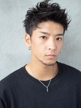 オースティン 門前仲町(AUSTIN) AUSTIN メンズアップバング×束感ショートマッシュ