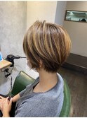 ハンサムショート エッジショート 小顔
