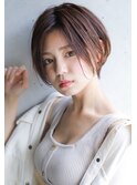 20代30代40代50代ひし形デジタルパーマエアリーミディ黒髪