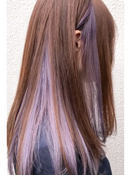 ポット バイ クレドガーデン 大宮東口店(pote by CRED GARDEN) 人気インナー/イヤリングカラー/艶髪ロング/透け感/ラベンダー