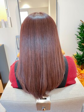 アニュー 大宮店(ANEW) ベリーピンクカラー髪質改善トリートメント