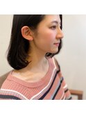 髪質改善×ナチュラルアッシュ×ストカールボブ【大分わさだ】