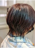 ウルフショートカット