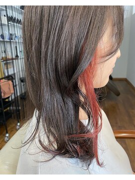 グレイスヘアーラン(grace hair Lan) *イヤリングカラーピンク*