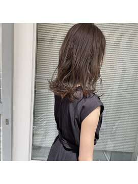 ミント(mint) グレージュ/ベージュ/くすみカラー/ダブルカラー