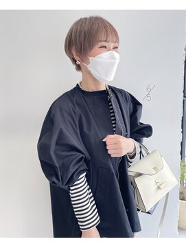 ゴブンノロク(GOBUN NO ROKU) 担当 竹橋/ グレージュショート