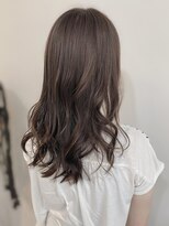 ヘアープロデュース ラピセット 松山(Lapset) 20代30代大人かわいいモカベージュナチュラルヘアー美肌