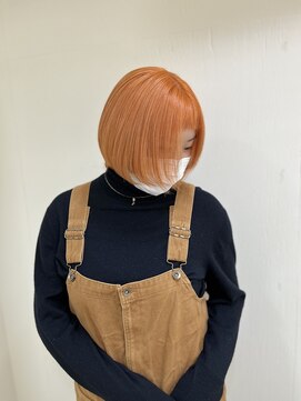 カリーナ(CARINA) ハイトーンカラー／ペールオレンジ